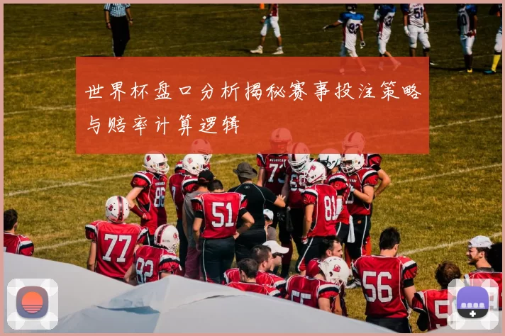 世界杯盘口分析揭秘赛事投注策略与赔率计算逻辑